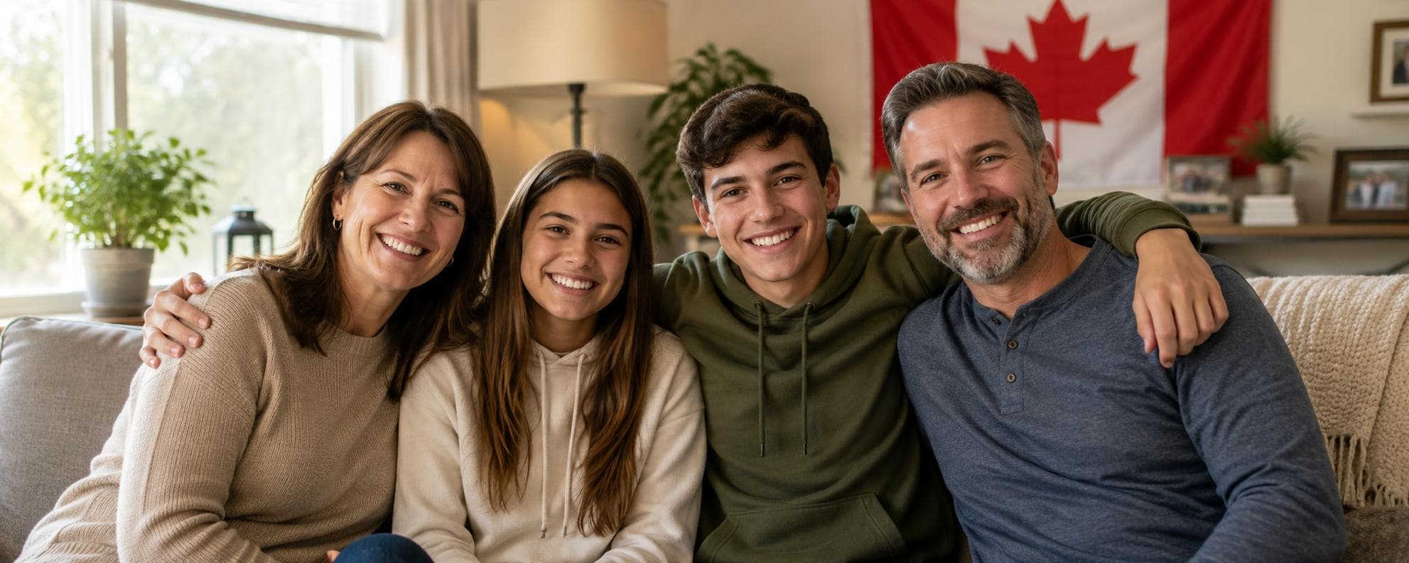 Homestay: casa de família canadense parceira da CLLC